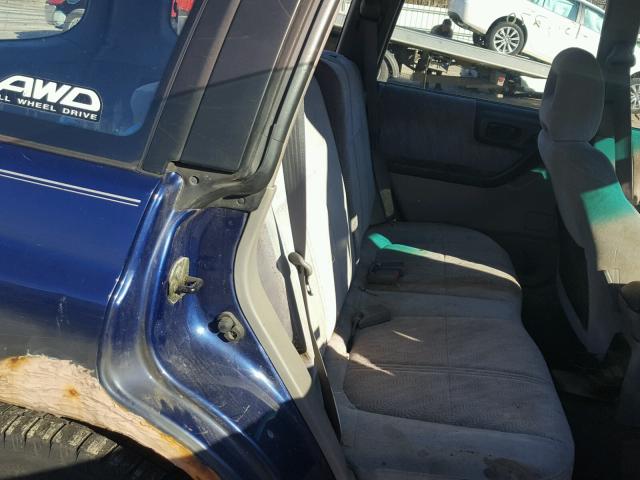 JF1SF65591H753596 - 2001 SUBARU FORESTER S BLUE photo 6
