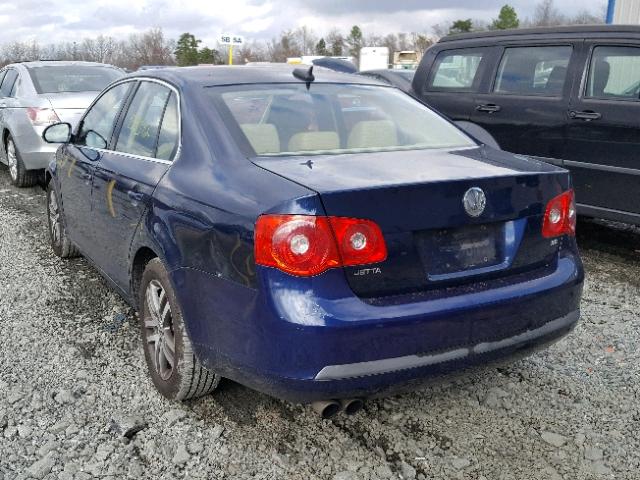 3VWSF71K16M684690 - 2006 VOLKSWAGEN JETTA 2.5 BLUE photo 3