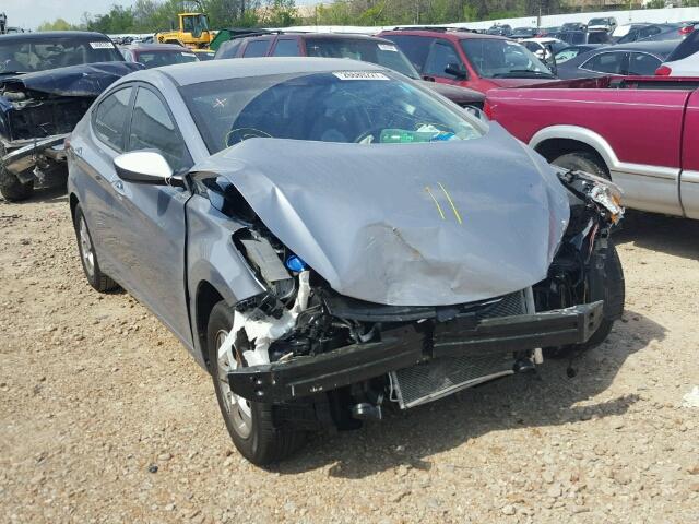 5NPDH4AE4FH645788 - 2015 HYUNDAI ELANTRA SE SILVER photo 1