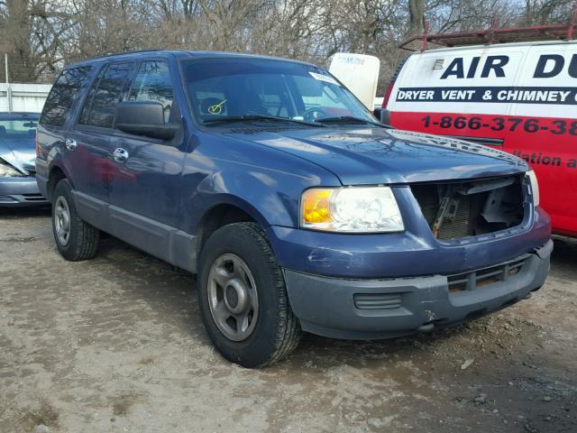 1FMPU14W34LB08586 - 2004 FORD EXPEDITION BLUE photo 1