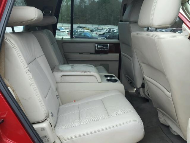 5LMJJ2H5XEEL03609 - 2014 LINCOLN NAVIGATOR RED photo 6
