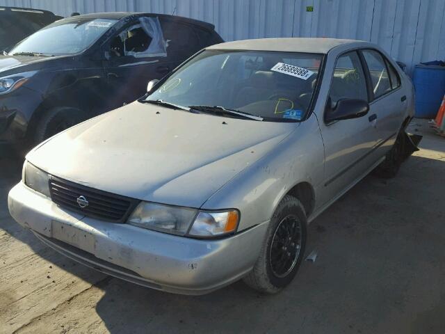 3N1AB41D6VL015347 - 1997 NISSAN SENTRA XE GOLD photo 2