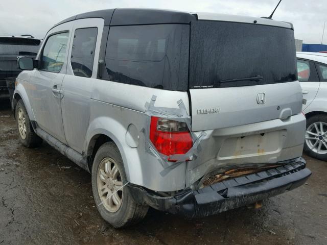 5J6YH28736L025307 - 2006 HONDA ELEMENT EX SILVER photo 3