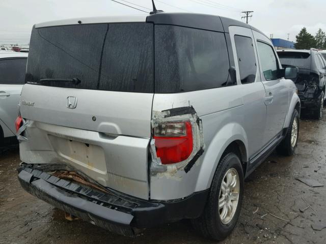 5J6YH28736L025307 - 2006 HONDA ELEMENT EX SILVER photo 4