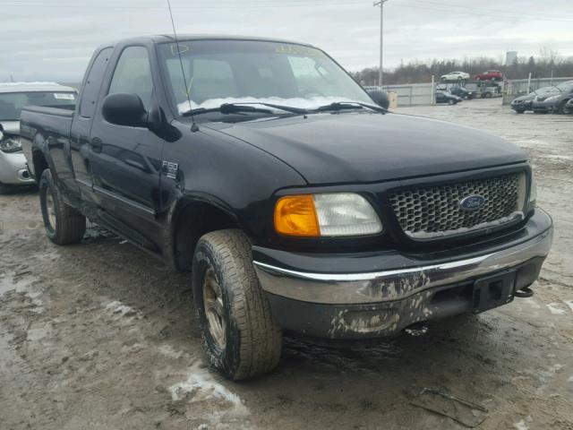 2FTRX18W34CA01336 - 2004 FORD F-150 HERI BLACK photo 1