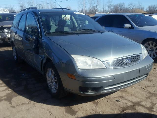 1FAFP36N05W103312 - 2005 FORD FOCUS ZXW GREEN photo 1