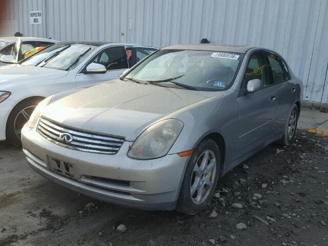 JNKCV51E23M017528 - 2003 INFINITI G35 BEIGE photo 2