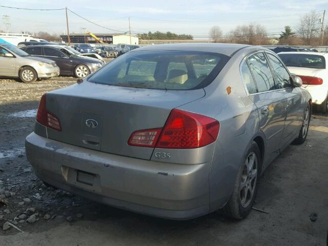 JNKCV51E23M017528 - 2003 INFINITI G35 BEIGE photo 4