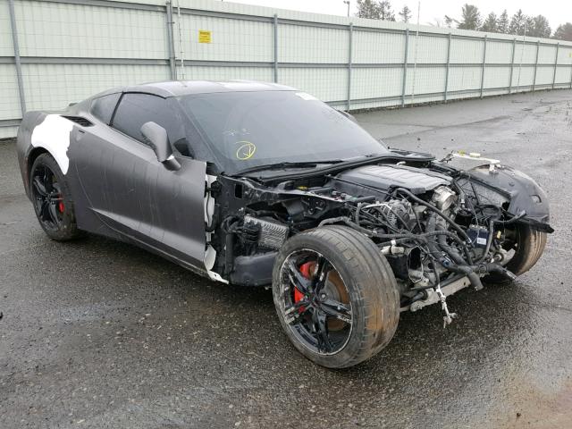 1G1YB2D78G5118237 - 2016 CHEVROLET CORVETTE S GRAY photo 1