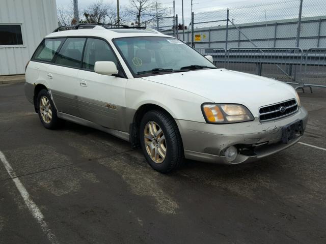 4S3BH686017601401 - 2001 SUBARU LEGACY OUT WHITE photo 1