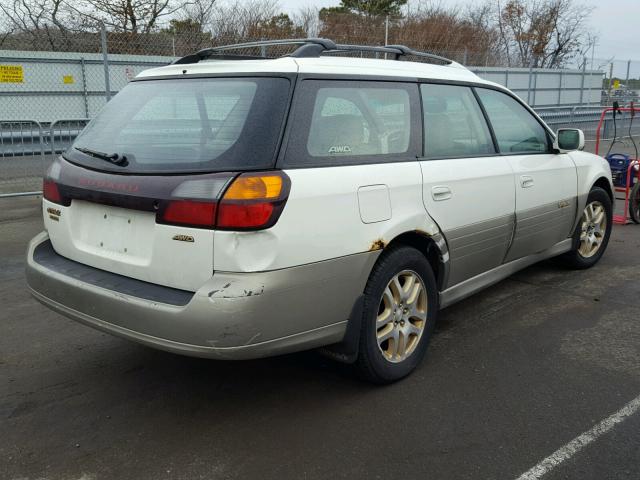4S3BH686017601401 - 2001 SUBARU LEGACY OUT WHITE photo 4