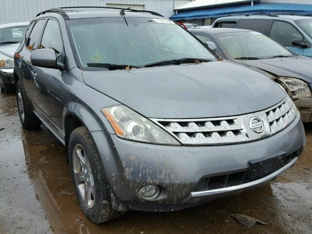 JN8AZ08W97W629819 - 2007 NISSAN MURANO SL SILVER photo 1