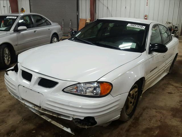 1G2NE52F42C141617 - 2002 PONTIAC GRAND AM S 白色 照片 2
