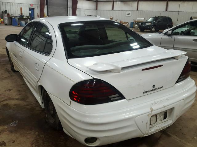1G2NE52F42C141617 - 2002 PONTIAC GRAND AM S 白色 照片 3