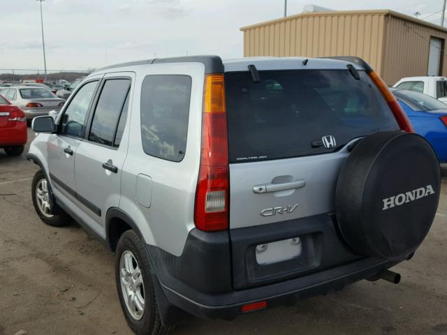 SHSRD78883U142996 - 2003 HONDA CR-V EX GRAY photo 3