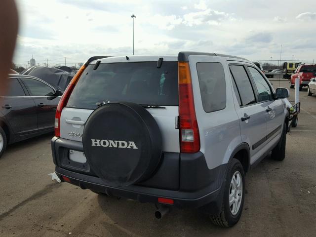 SHSRD78883U142996 - 2003 HONDA CR-V EX GRAY photo 4