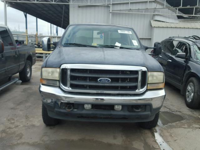 1FTNW21L84EA95148 - 2004 FORD F250 SUPER BLACK photo 9