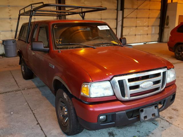 1FTYR44U76PA41593 - 2006 FORD RANGER SUP RED photo 1