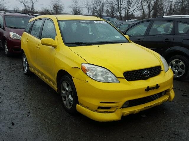 2T1KR32E04C219092 - 2004 TOYOTA COROLLA MA YELLOW photo 1