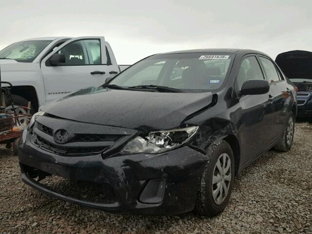 JTDBU4EE5B9123462 - 2011 TOYOTA COROLLA BA BLACK photo 2