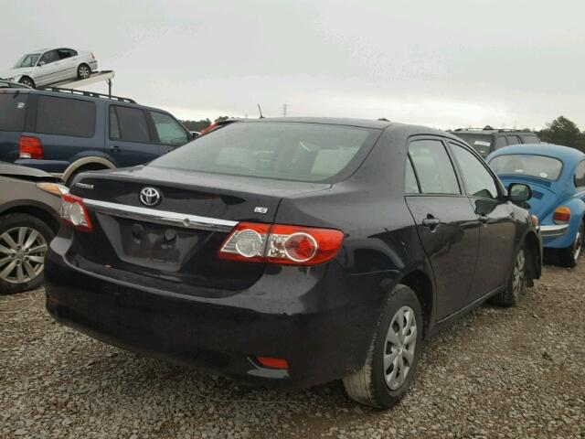 JTDBU4EE5B9123462 - 2011 TOYOTA COROLLA BA BLACK photo 4