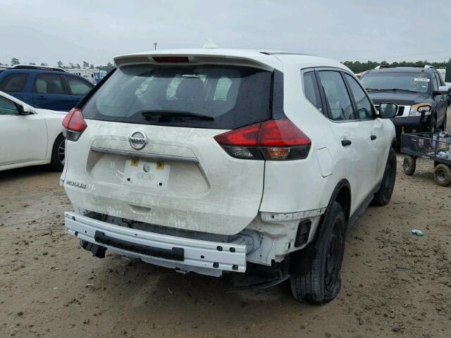 KNMAT2MT7HP511266 - 2017 NISSAN ROGUE S WHITE photo 4