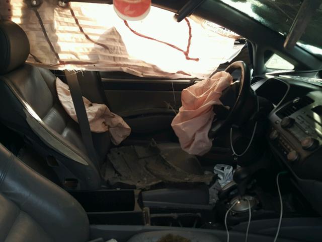 2HGFA16918H534457 - 2008 HONDA CIVIC EXL BLUE photo 5