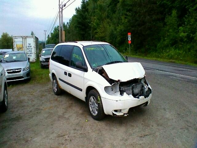 1D4GP24R06B633502 - 2006 DODGE GRAND CARA WHITE photo 1