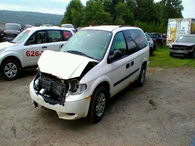 1D4GP24R06B633502 - 2006 DODGE GRAND CARA WHITE photo 2