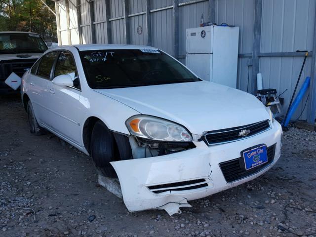 2G1WT55KX69139245 - 2006 CHEVROLET IMPALA LT WHITE photo 1