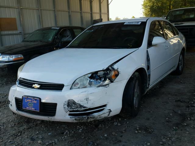 2G1WT55KX69139245 - 2006 CHEVROLET IMPALA LT WHITE photo 2