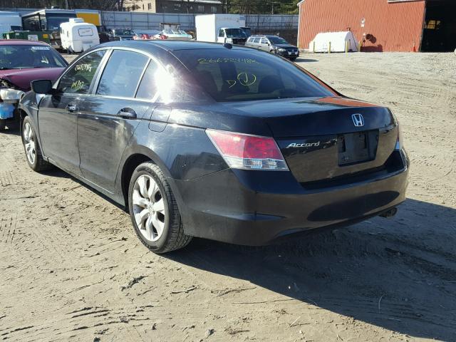 1HGCP2F83AA169167 - 2010 HONDA ACCORD EXL BLACK photo 3