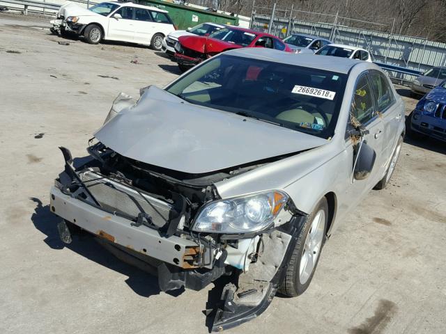 1G1ZB5EB8AF144461 - 2010 CHEVROLET MALIBU LS ოქროსფერი ფოტო 2