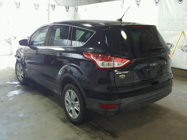 1FMCU0F77DUD74668 - 2013 FORD ESCAPE S BLACK photo 3