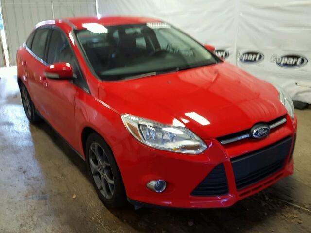 1FADP3F29DL280535 - 2013 FORD FOCUS SE RED photo 1