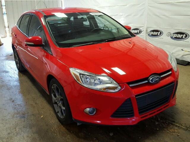 1FADP3F29DL280535 - 2013 FORD FOCUS SE RED photo 9