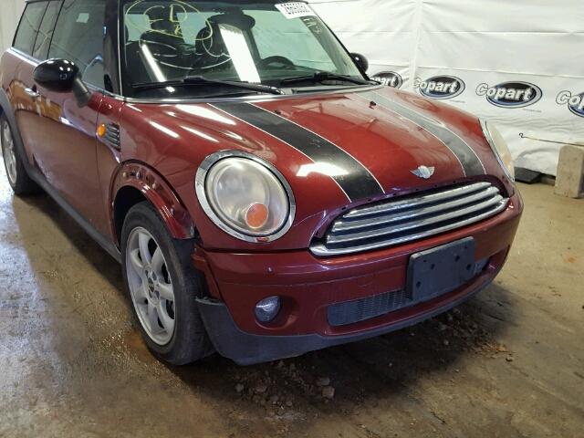 WMWML33569TX34247 - 2009 MINI COOPER CLU BURGUNDY photo 9