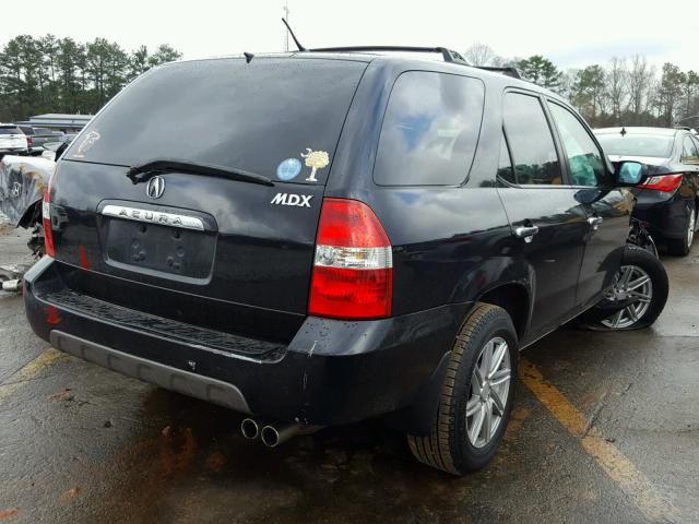 2HNYD18291H521003 - 2001 ACURA MDX BLACK photo 4