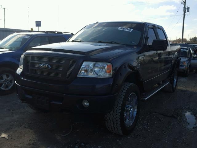 1FTPW14578FC15313 - 2008 FORD F150 SUPER BLUE photo 2