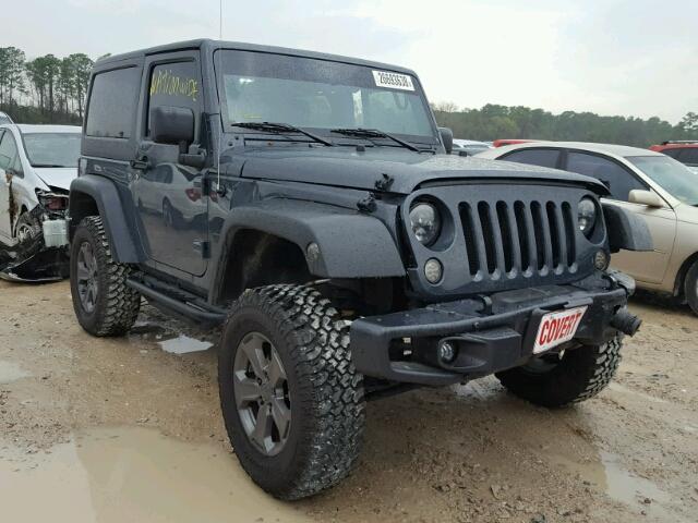 1C4AJWAG5HL564964 - 2017 JEEP WRANGLER S CHARCOAL photo 1