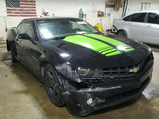 2G1FB1ED2B9108448 - 2011 CHEVROLET CAMARO LT BLACK photo 1