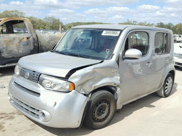 JN8AZ28R99T114328 - 2009 NISSAN CUBE BASE SILVER photo 2