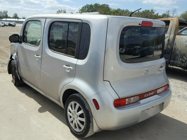 JN8AZ28R99T114328 - 2009 NISSAN CUBE BASE SILVER photo 3