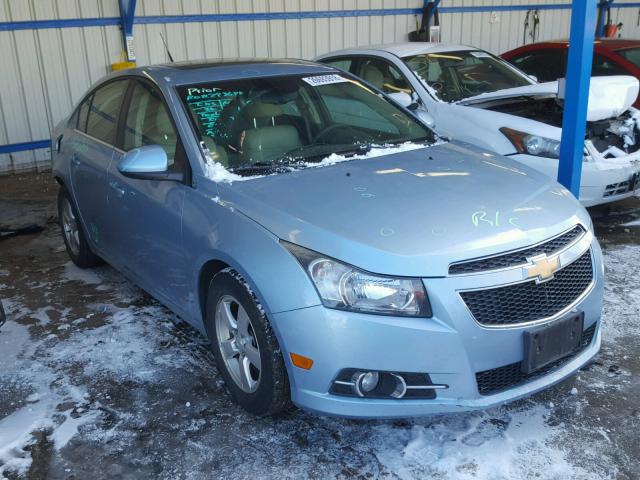 1G1PG5S95B7294047 - 2011 CHEVROLET CRUZE LT BLUE photo 1