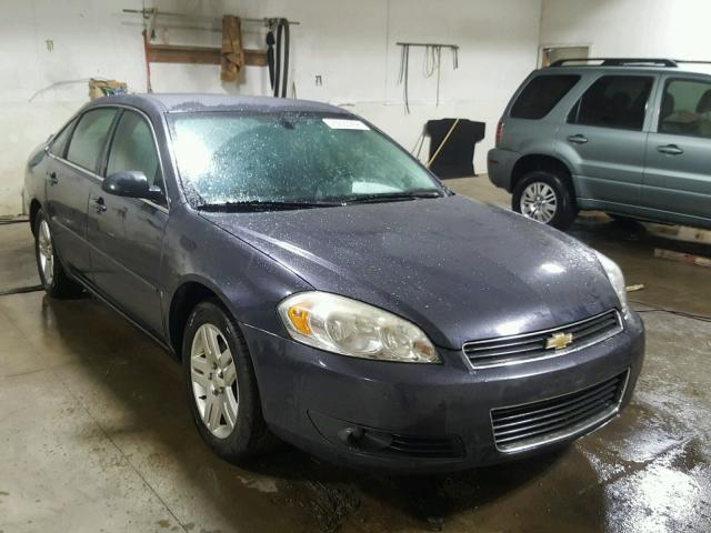 2G1WC583589214389 - 2008 CHEVROLET IMPALA LT GRAY photo 1