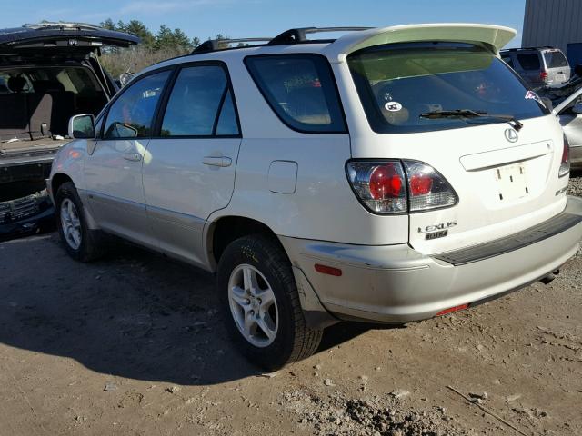 JTJHF10U720289503 - 2002 LEXUS RX 300 WHITE photo 3