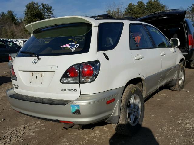 JTJHF10U720289503 - 2002 LEXUS RX 300 WHITE photo 4