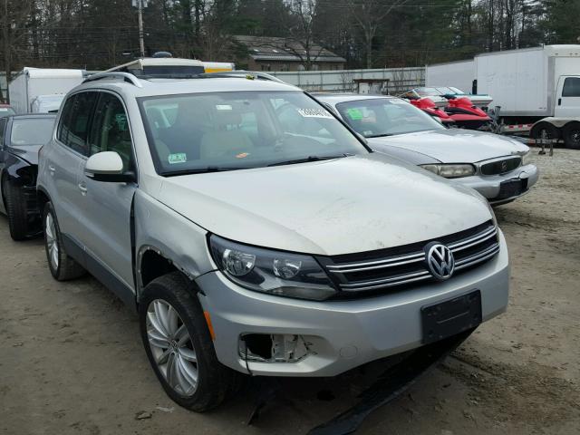 WVGBV7AX5DW504640 - 2013 VOLKSWAGEN TIGUAN S SILVER photo 1