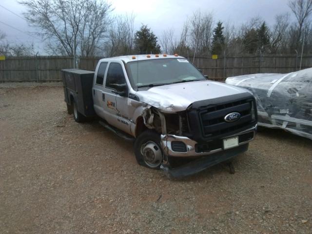 1FD8W3H68BEB66988 - 2011 FORD F350 SUPER SILVER photo 9