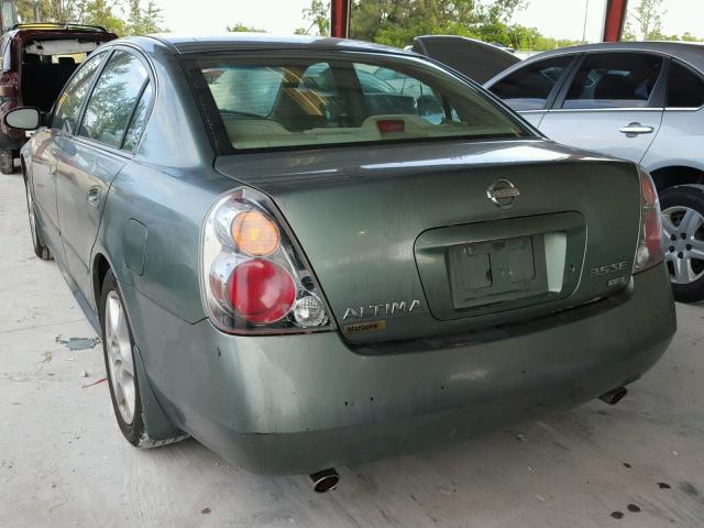 1N4BL11D32C261637 - 2002 NISSAN ALTIMA SE GREEN photo 3